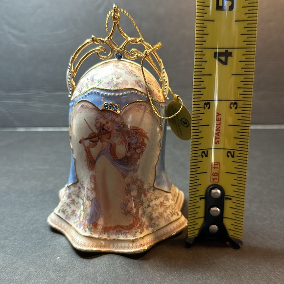 Heavenly Harmony Porcelain Bell - Serenity - Picture 9 of 10